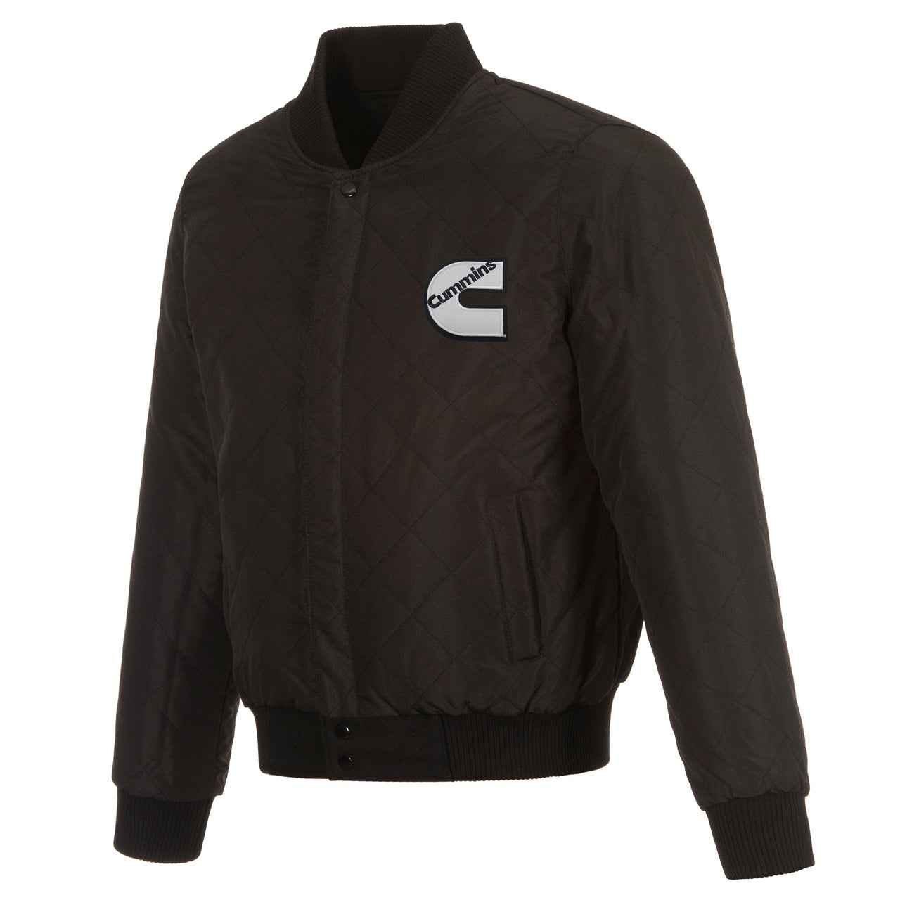 Cummins Reversible Wool & Leather Jacket