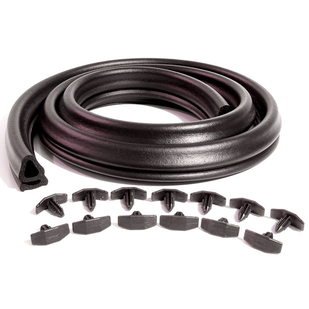 Cs 5 Hood To Cowl Seal, With Clips 59-1/8" Long Each Buick Gs 1970-1972, Gs 350 1968-1969, Gs 400 1968-1969, Gs 455 1970-1972, Skylark 1968-1972