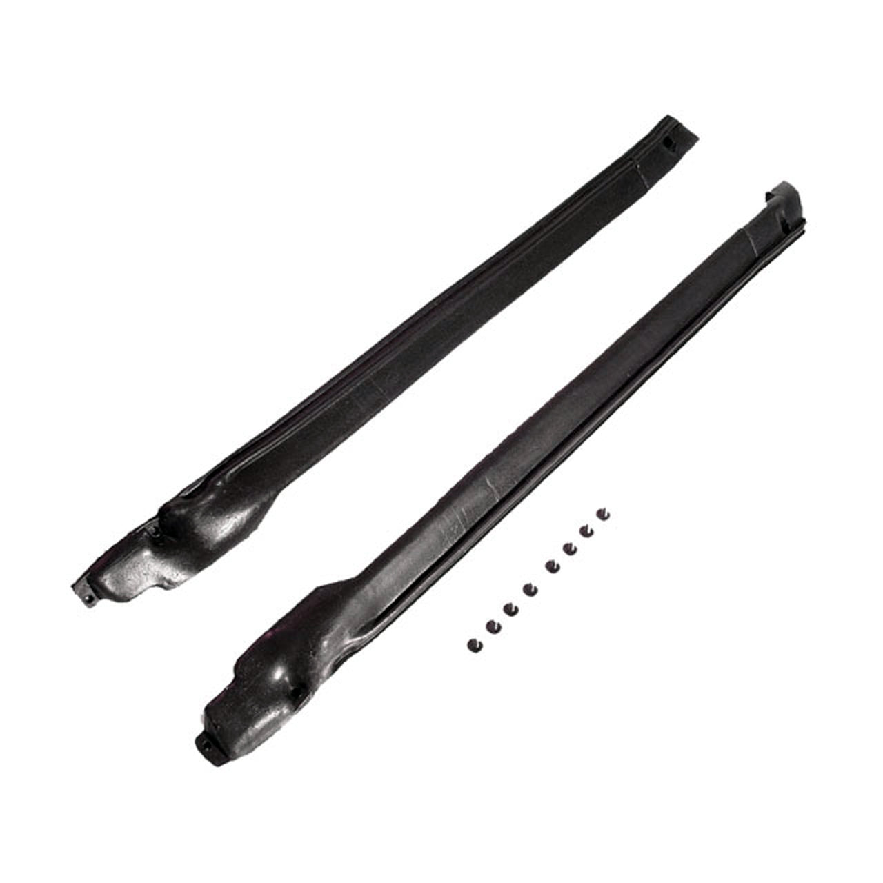 Cz 8103-A Windshield Pillar Post Seals For Convertibles Pair Chevrolet Chevelle 1969-1972