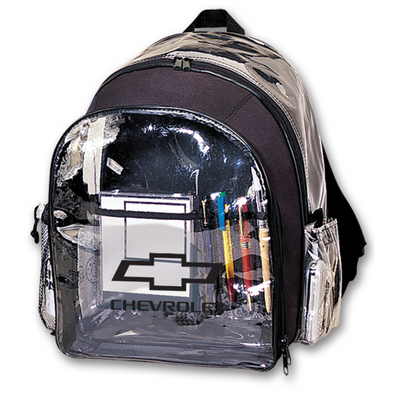 chevrolet-bowtie-clear-backpack