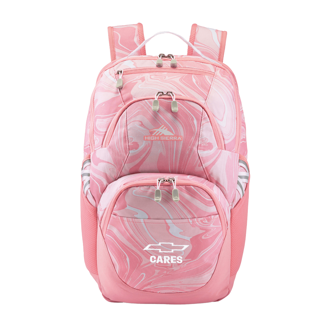 Chevy Cares Breast Cancer Awareness High Sierra Swoop Backpack