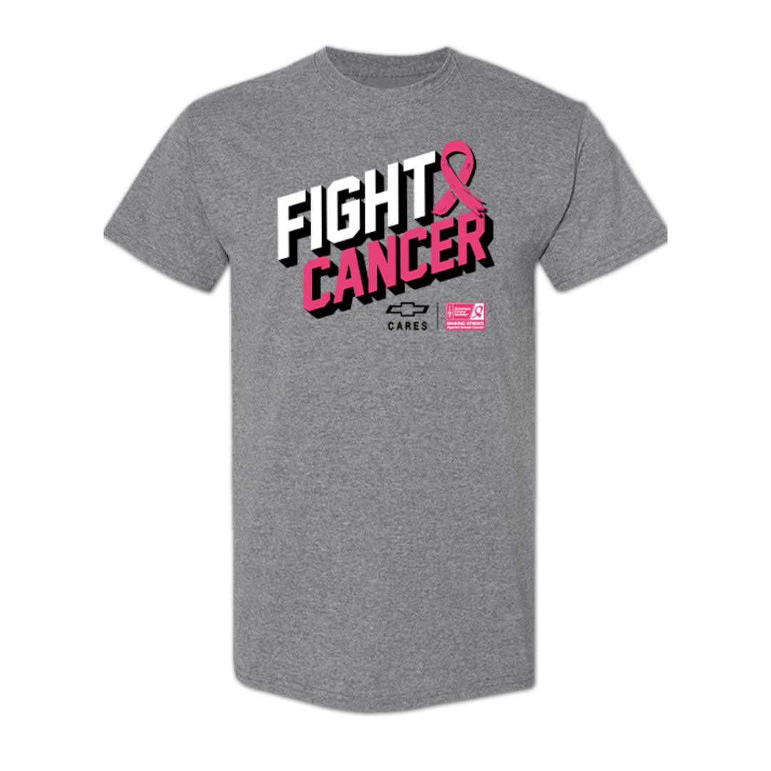 Chevy Cares “Fight Cancer” Grey T-Shirt