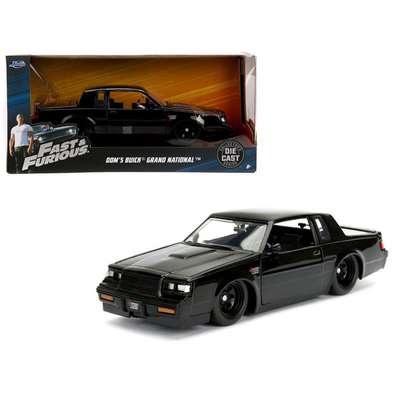 Dom's Buick Grand National "Fast & Furious" Movie 1/24 Diecast Model Car by Jada