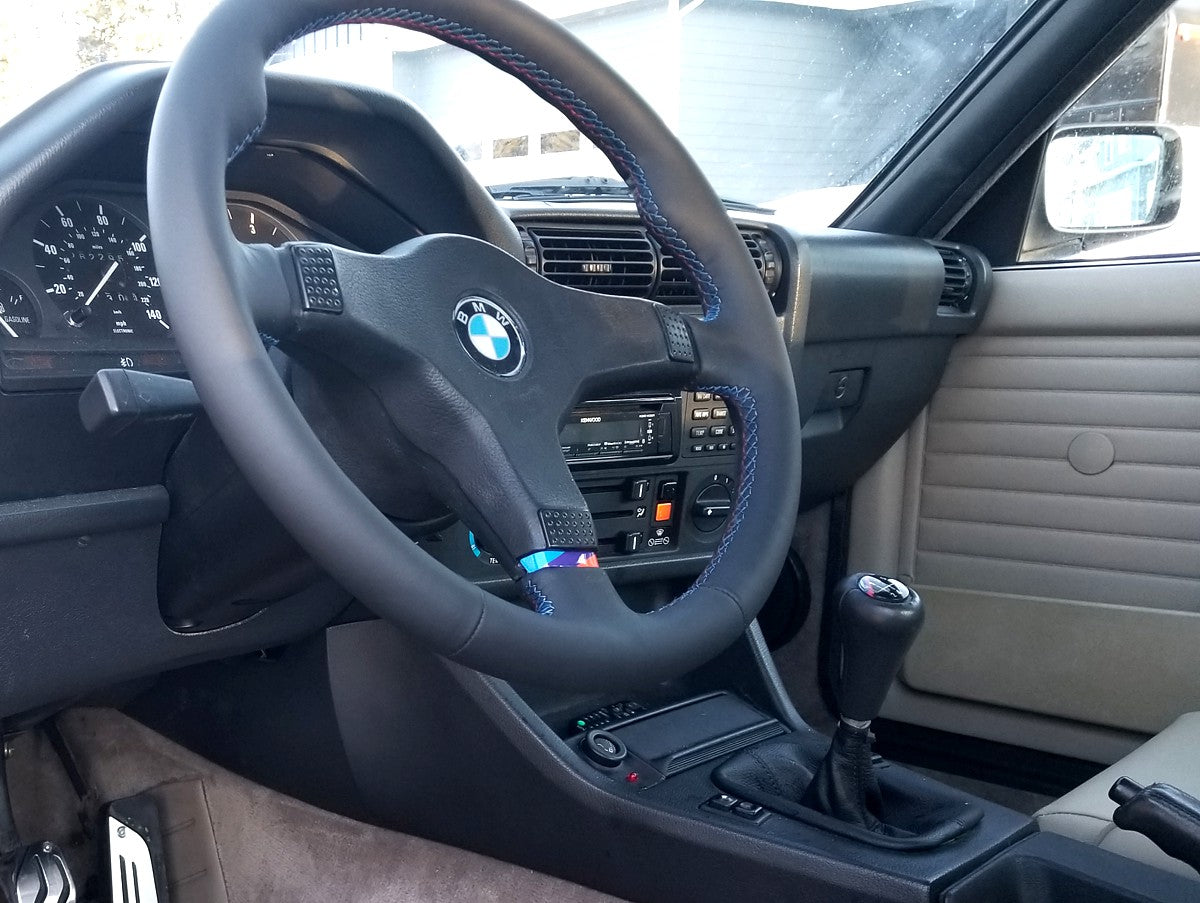 1982-90 BMW 3-series steering wheel cover - M-Tech 1