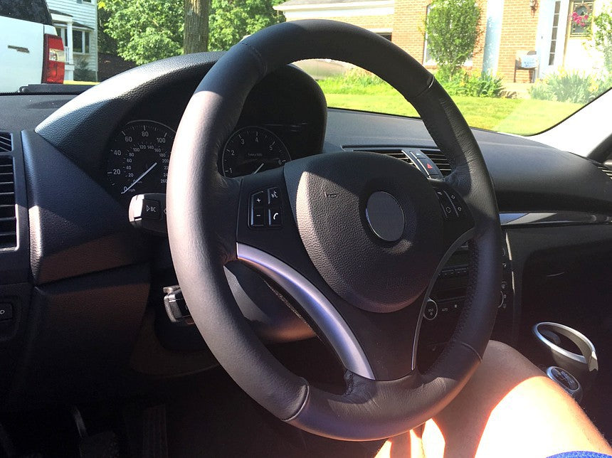2004-13 BMW 1-series steering wheel cover - Sport wheel