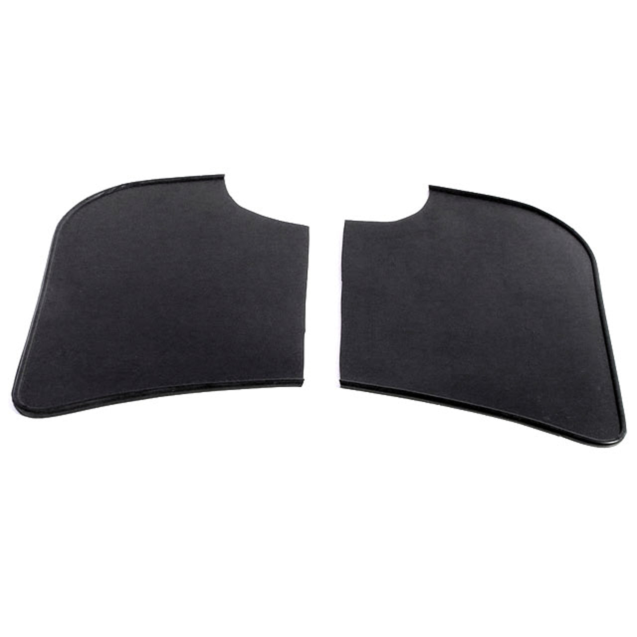Fs 40 Gravel Shields Molded Flat Without Metal Backing Plates Volkswagen 411 1971-1972, 412 1973-1974, Beetle 1946-1979, Campmobile 1968-1974