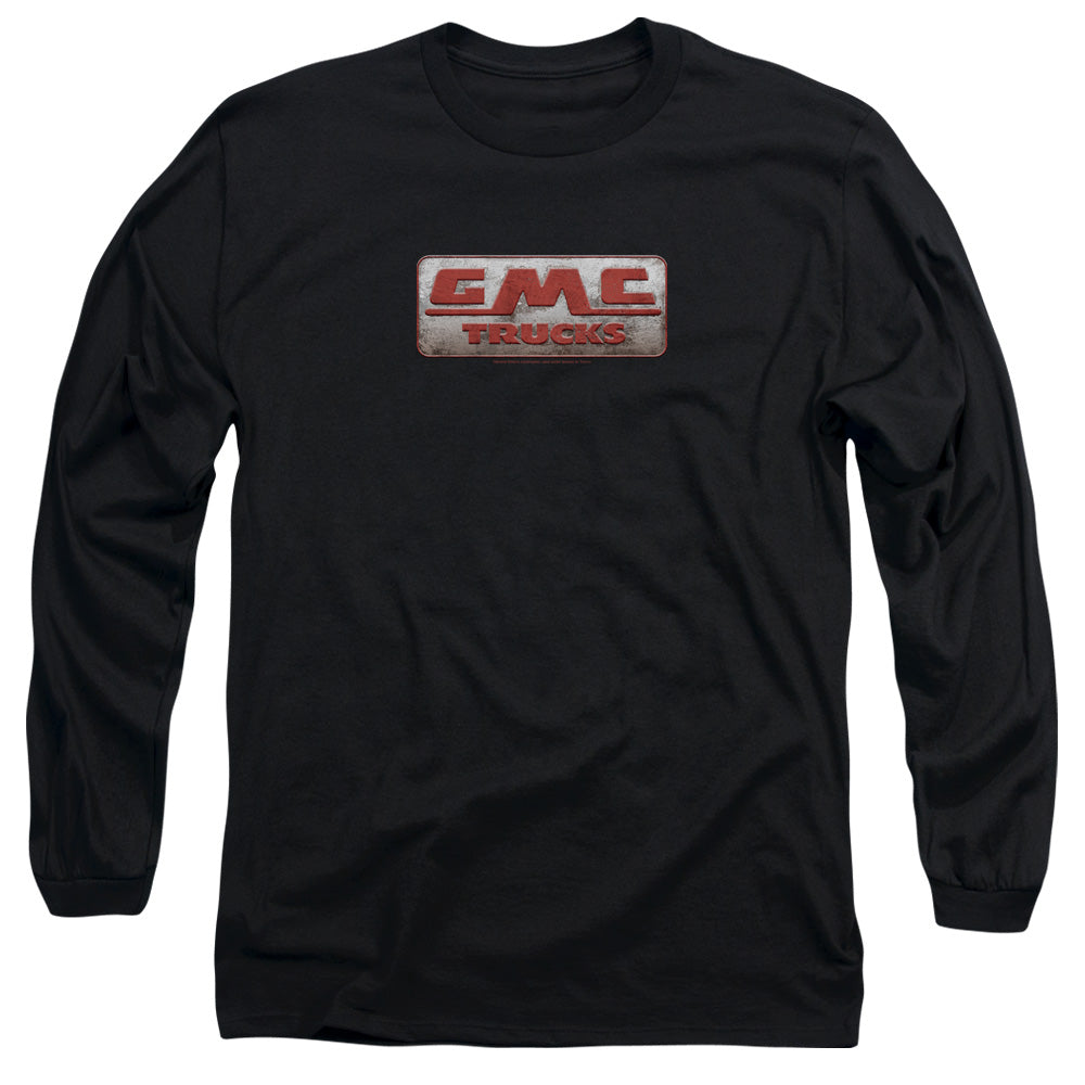GMC Beat Up 1959 Logo Adult Long Sleeve Tee Black