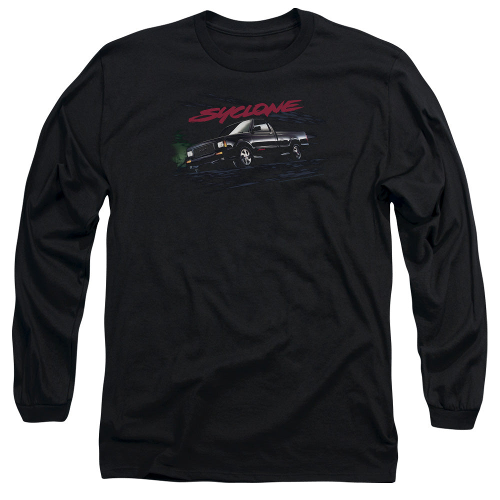 GMC Syclone Adult Long Sleeve Tee Black