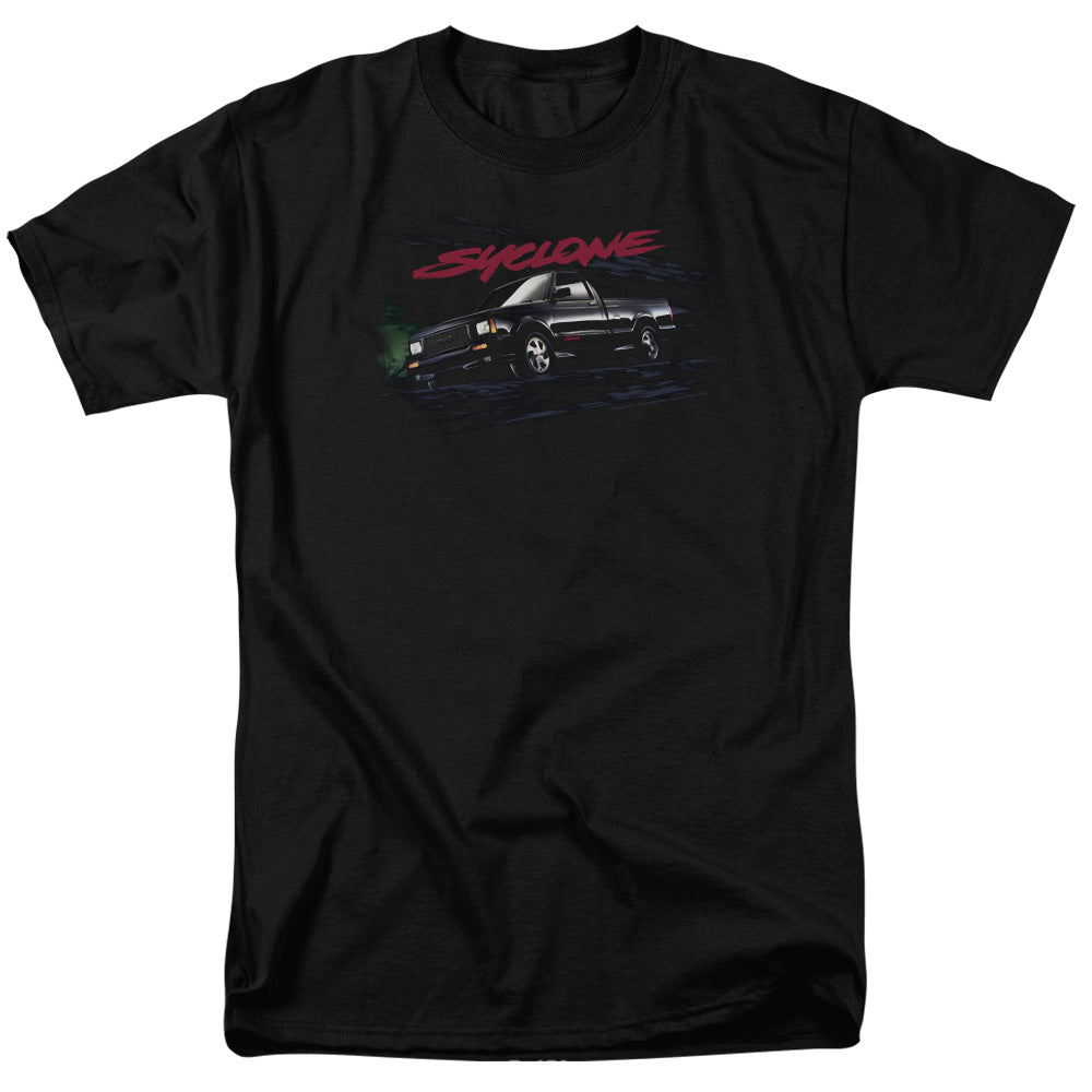 GMC Syclone Adult Regular Fit Short Sleeve Tee Black