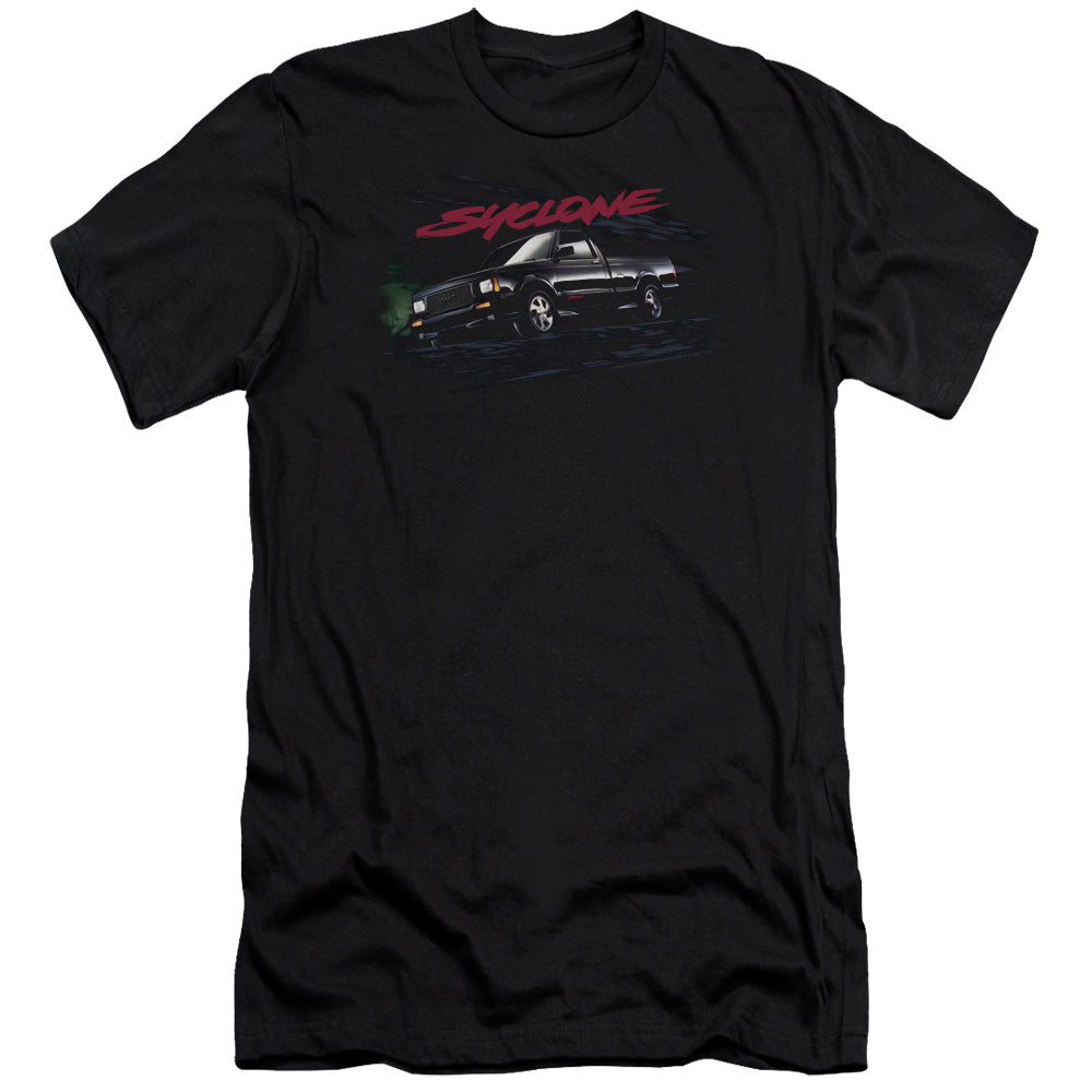 GMC Syclone Premium Canvas Adult Slim Fit Tee Black