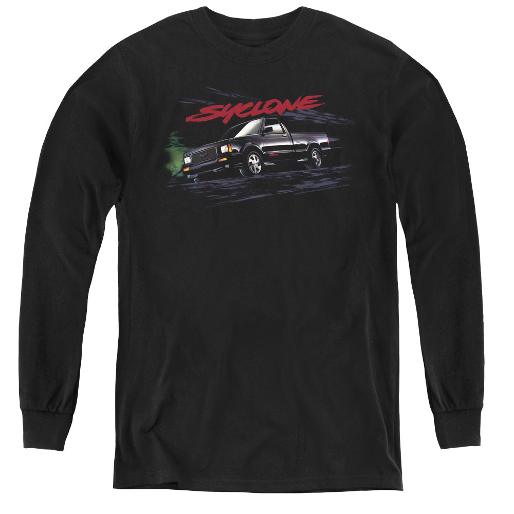 GMC Syclone Youth Long Sleeve Tee Black