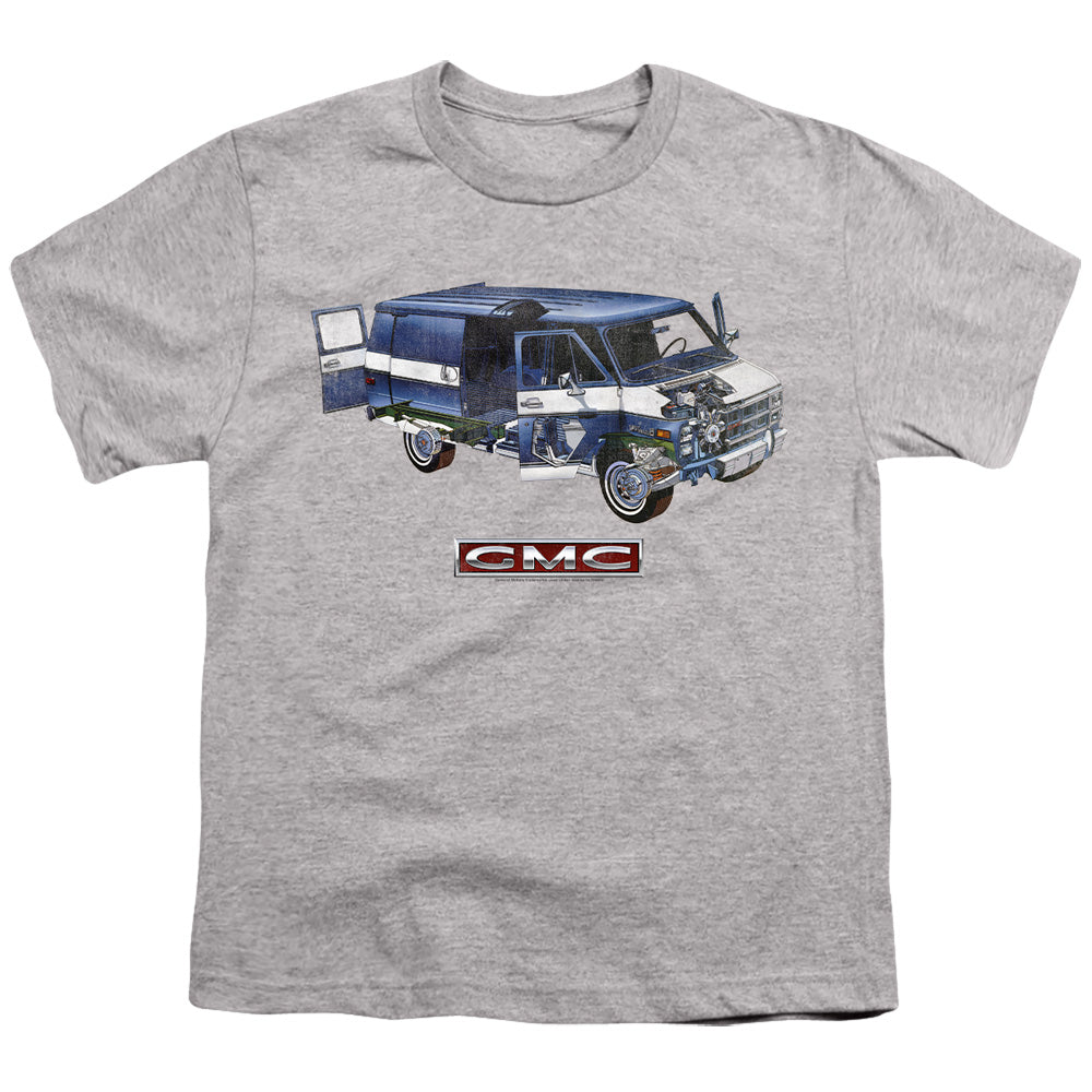 Gmc Van-Youth Short Sleeve-Athletic Heather