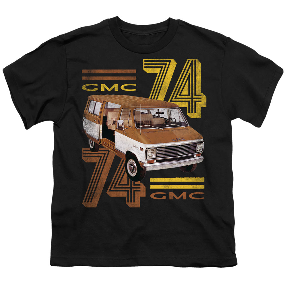 GMC 74 Youth Short Sleeve Tee Black