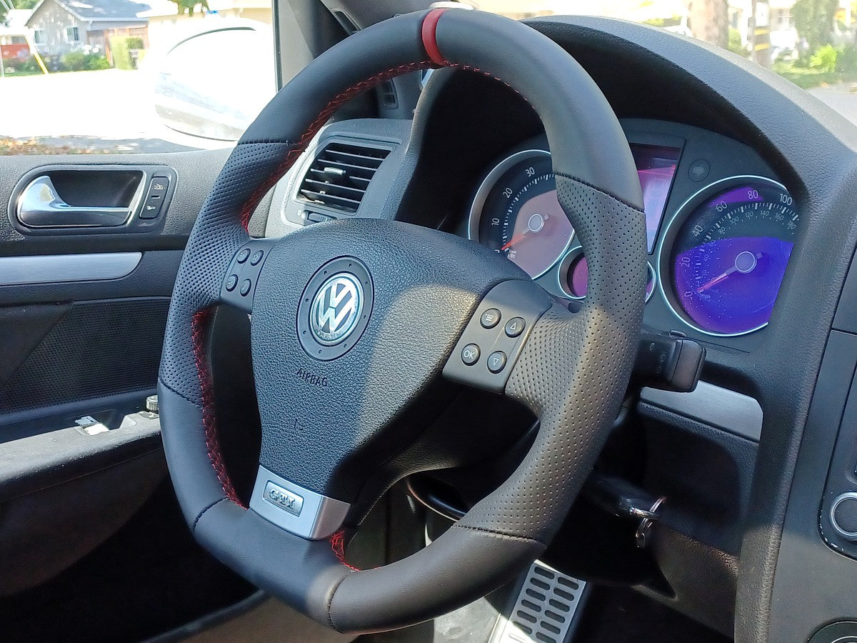 2003-09 Volkswagen Golf MK V steering wheel cover - GTI