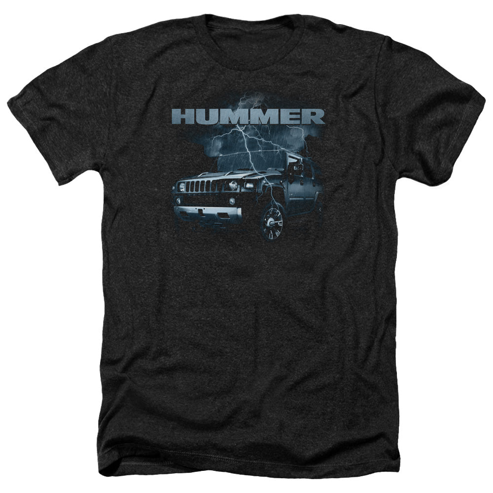 Hummer Stormy Ride Adult Regular Fit Heather Short Sleeve - Charcoal