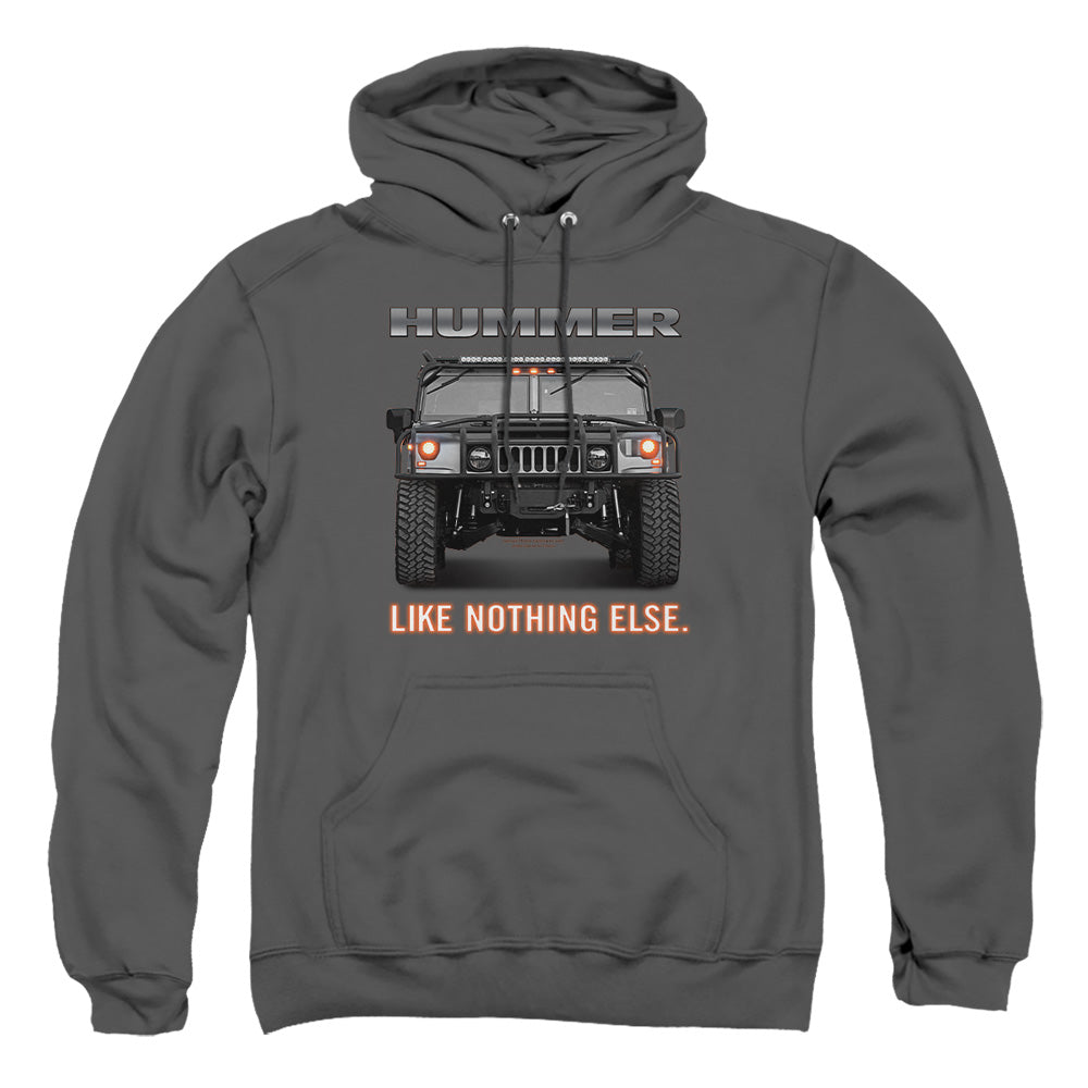 Hummer Like Nothing Else Adult Pullover Hoodie - Charcoal