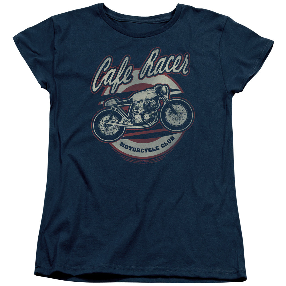 Honda Cafe Racer-Women'S Short Sleeve-Navy