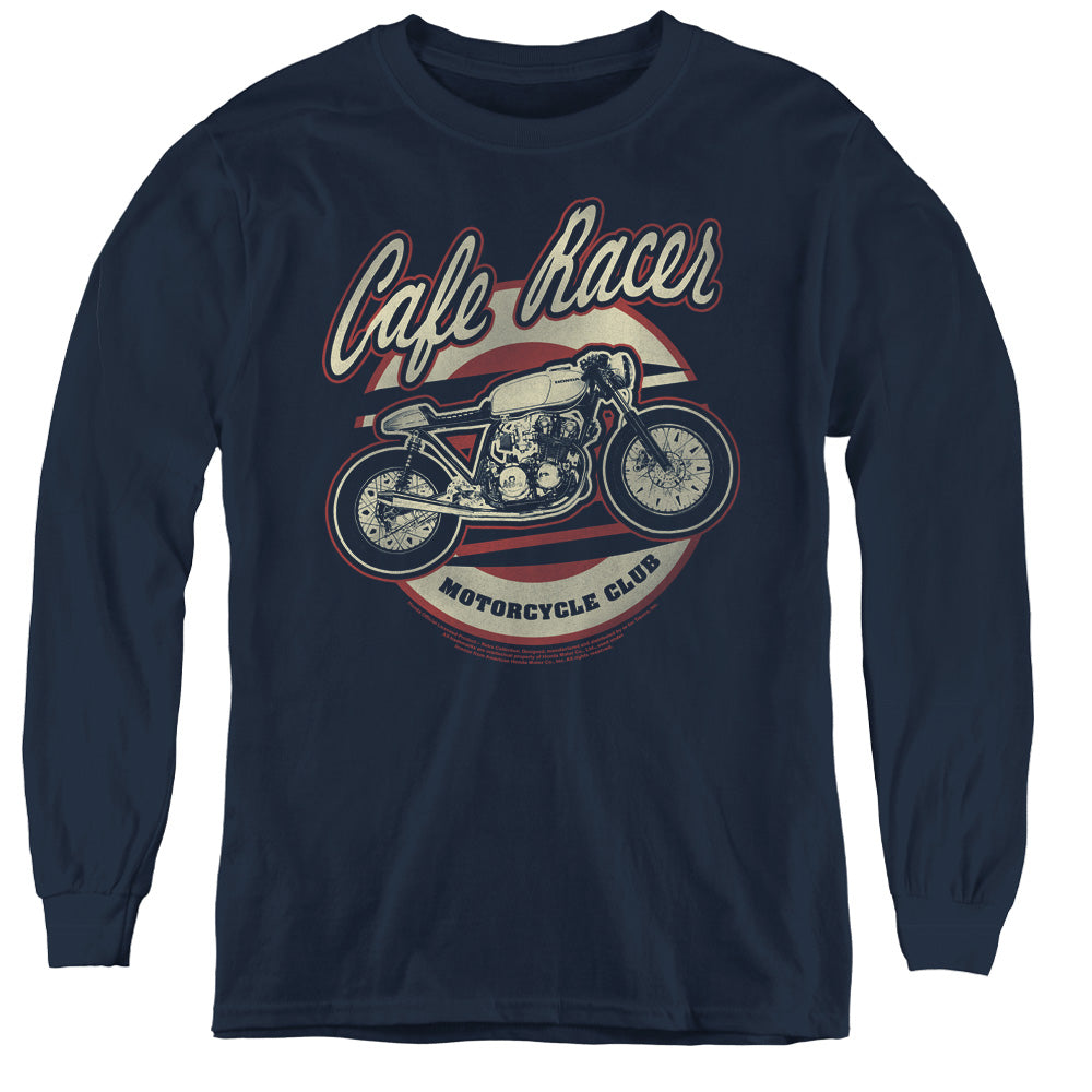 Honda Cafe Racer-L/S Youth-Navy