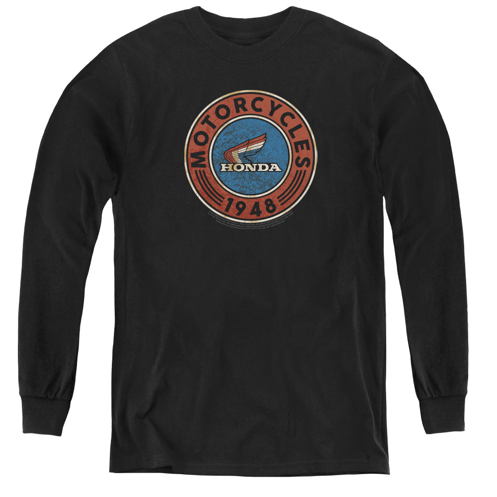 Honda Motorcycle-L/S Youth-Black