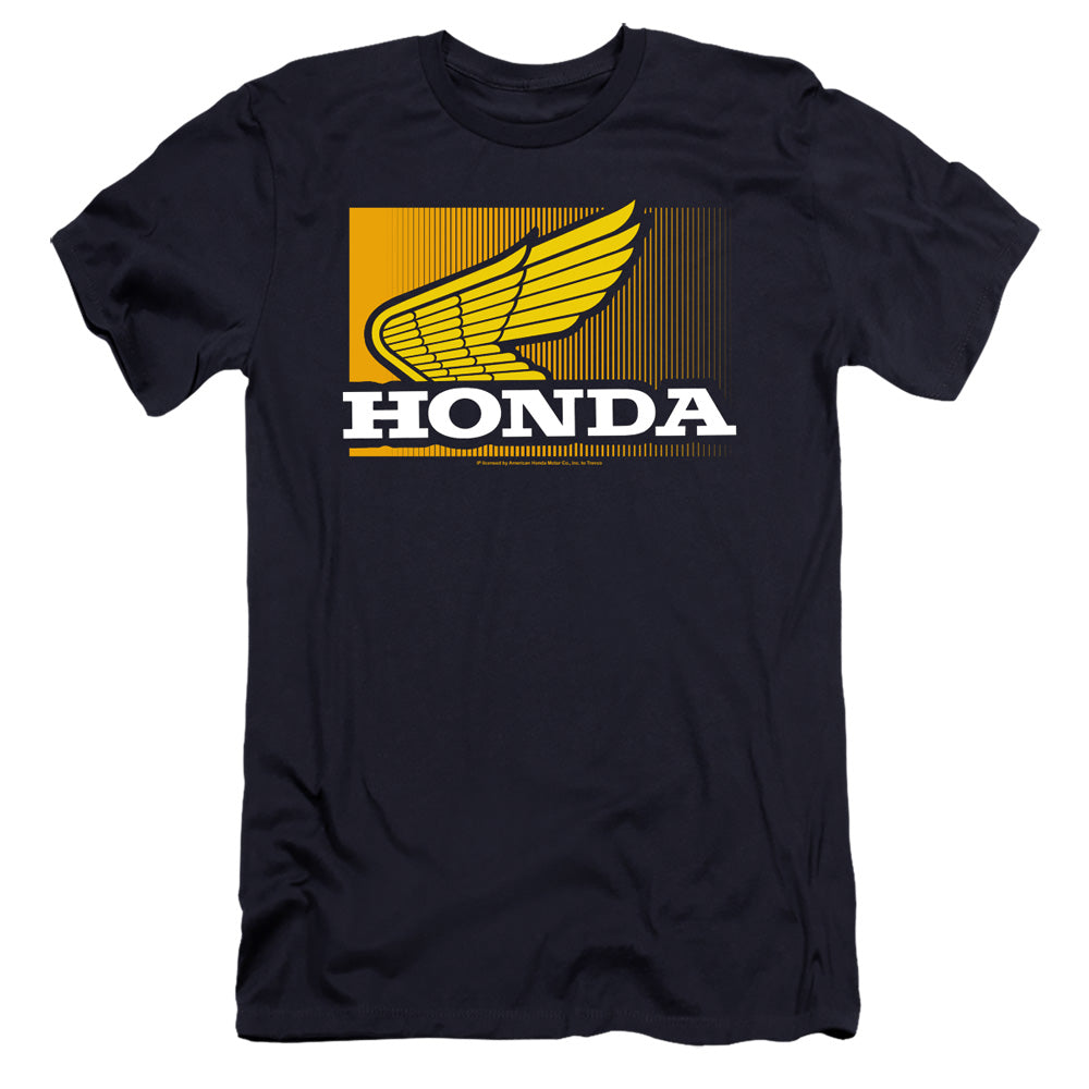 Honda Wing Gradient-Premium Canvas Adult Slim Fit 30/1-Navy