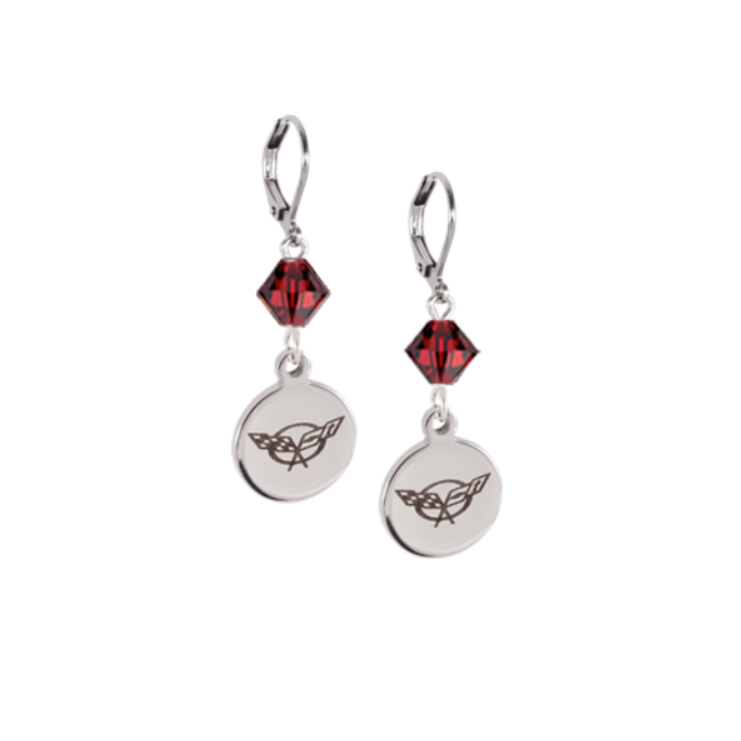 c5-corvette-emblem-crystal-5-8-earrings