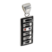 camaro-emblem-vertical-pendant-sterling-silver
