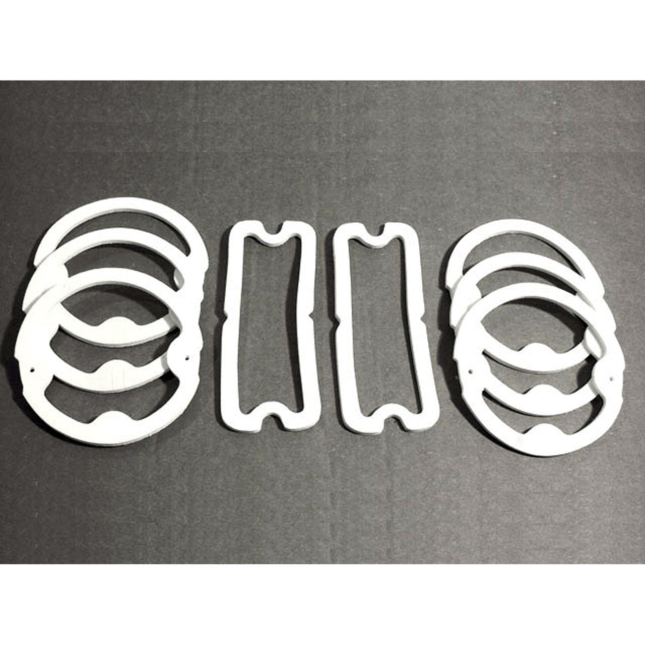 Lgk 2004-109 8-Piece Lens Gasket Kit Chevrolet Bel Air 1964, Biscayne 1964, Chevelle 1964, Chevy Ii 1964, Impala 1964, Malibu 1964
