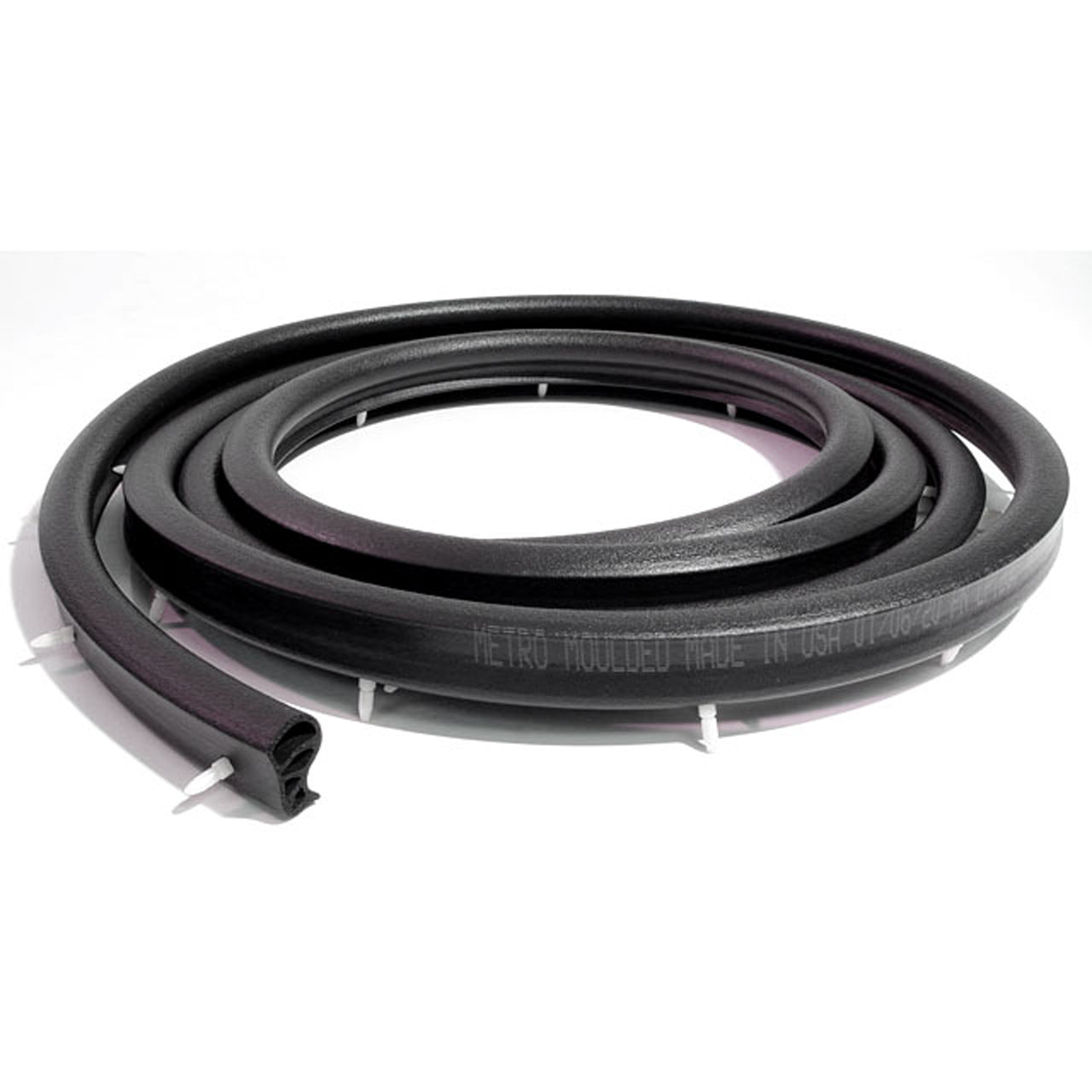 Lm 123-Vl Drivers Side (Left) Door Seal Fits Full Size Vans Only Dodge B100 1975-1980, B100 Van 1971-1974, B150 1981-1994, B1500 1995-1997