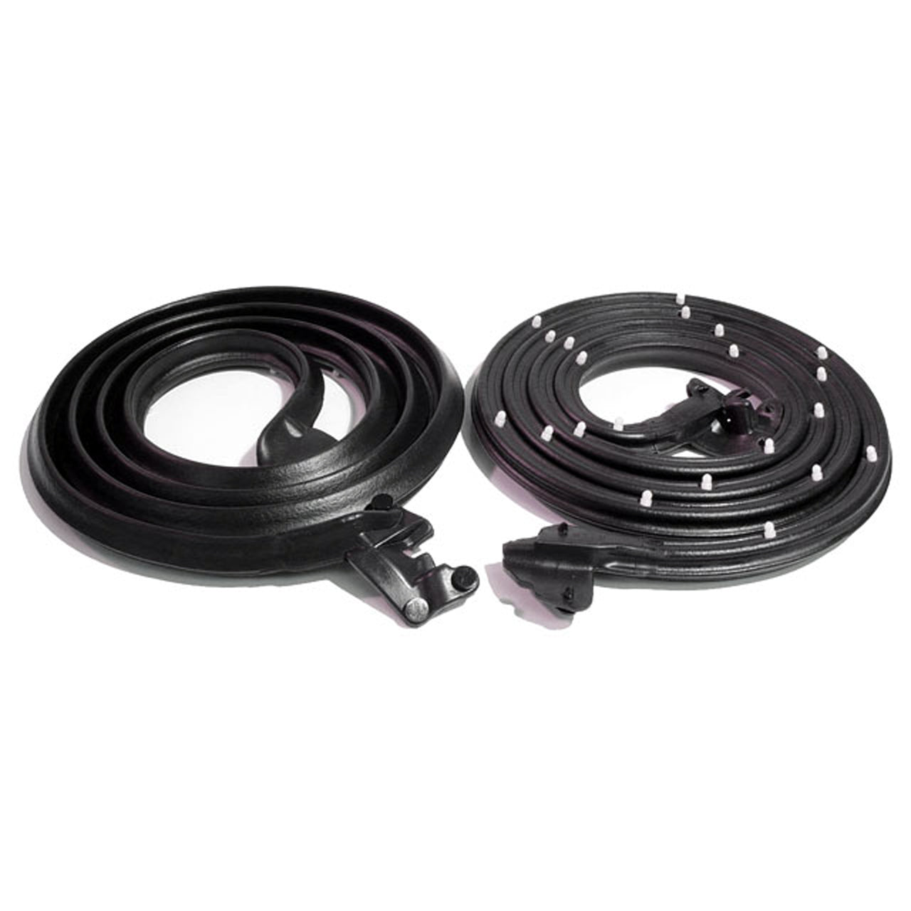 Lm 12-J Door Seals, With Clips And Molded Ends Chevrolet Chevelle 1966-1967, Malibu 1966-1967
