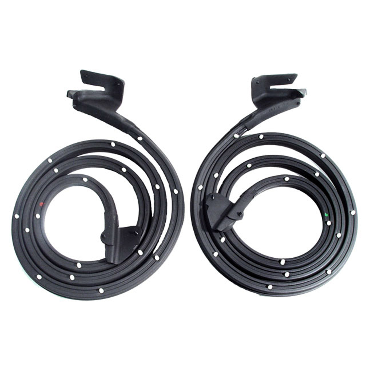 Lm 12-W Front Door Seals, For 4-Door Hardtops 76" Long Buick Skylark 1966-1967