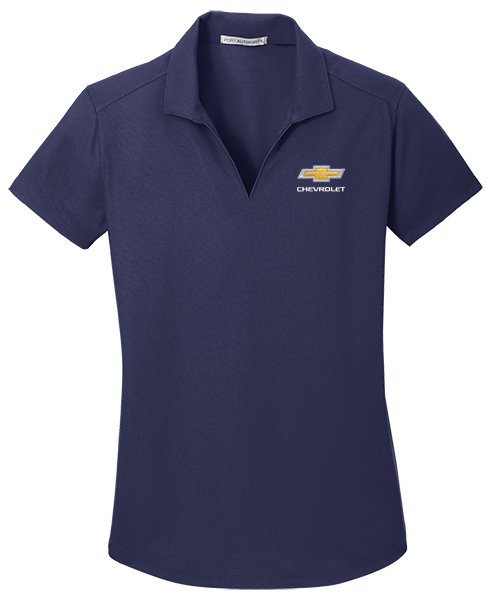 ladies-chevrolet-gold-bowtie-performance-polo