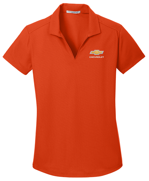 ladies-chevrolet-gold-bowtie-performance-polo