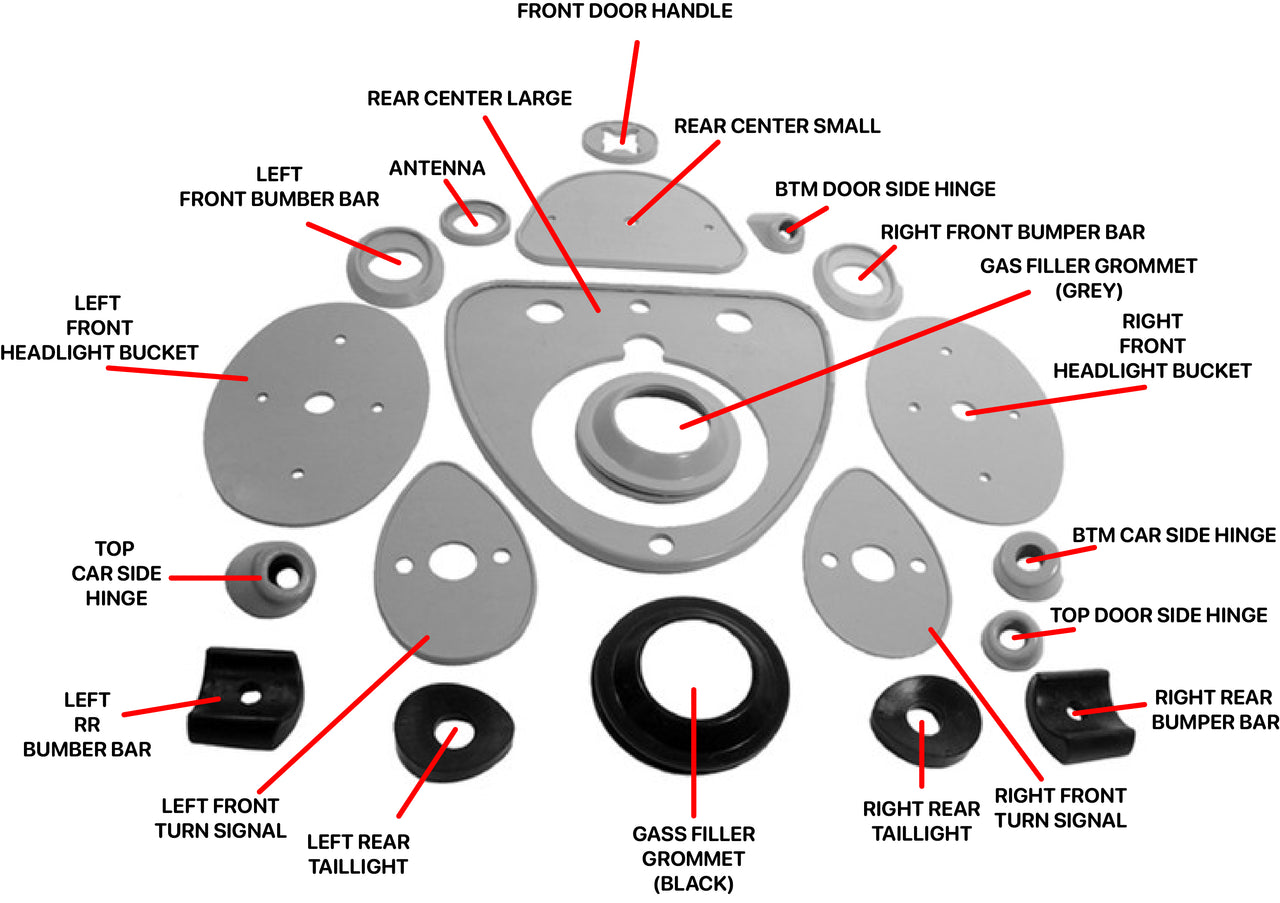 Mbk 100 Mounting Base Kit Bmw Isetta 1955-1962