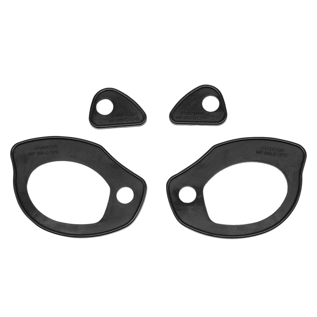 Mp 989-D Door Handle Pads 2-5/8" Long & 1-1/8" Long Set R&L Chevrolet Camaro 1967-1969, Chevelle 1966-1967