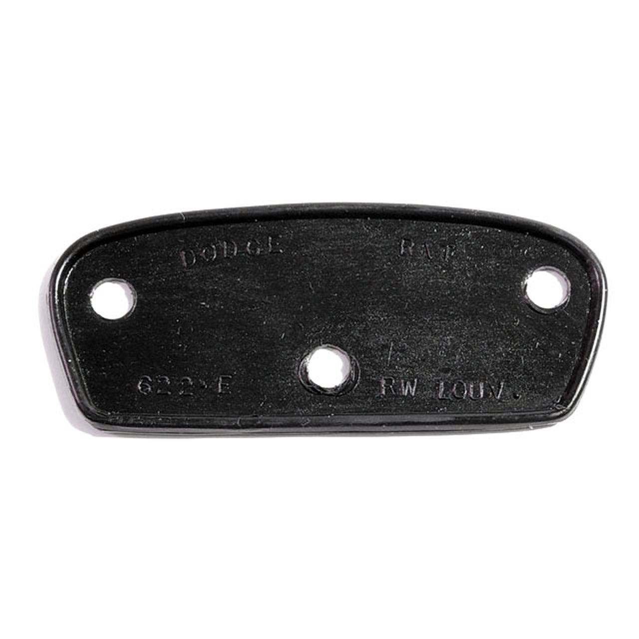 Mp 622-E Rear Window Louver Hinge Pad Dodge Challenger 1970-1974, Charger 1970-1974, Coronet 1970-1974