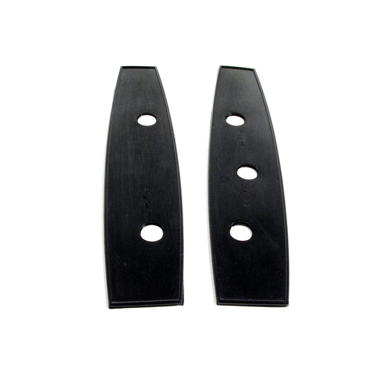 Mp 622-F Mirror Mounting Pads Left Side + Remote (3-Holes) Dodge Challenger 1972, Charger 1972, Coronet 1972