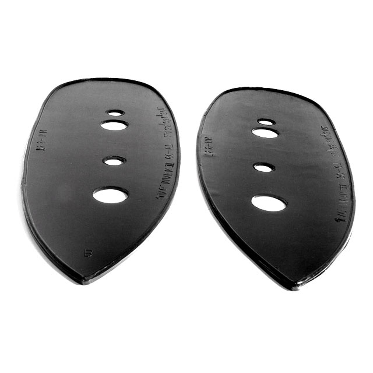 Mp 799-Rr Tail-Light Pads 3-7/8" Wide X 11-3/4" Long Pair Jaguar 2.4 1956-1957, 3.4 1957-1960