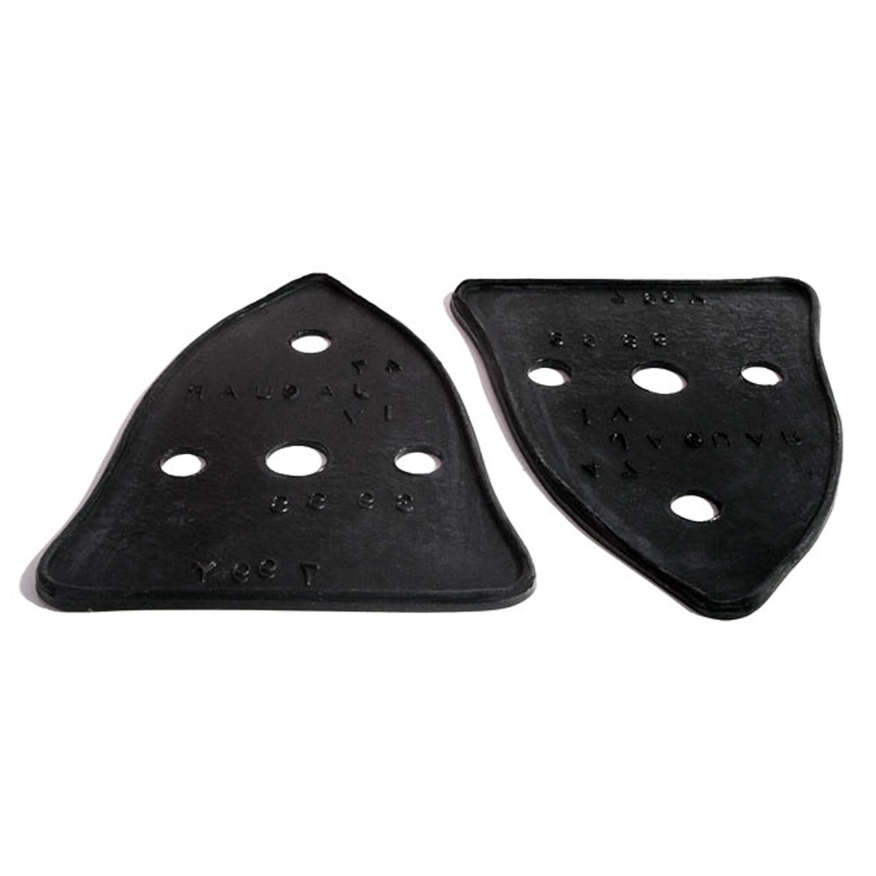 Mp 799-Y Headlight Pads 3-7/8" Wide X 5-1/8" Long Pair Jaguar Ss 90 1935, Ss100 1936-1939