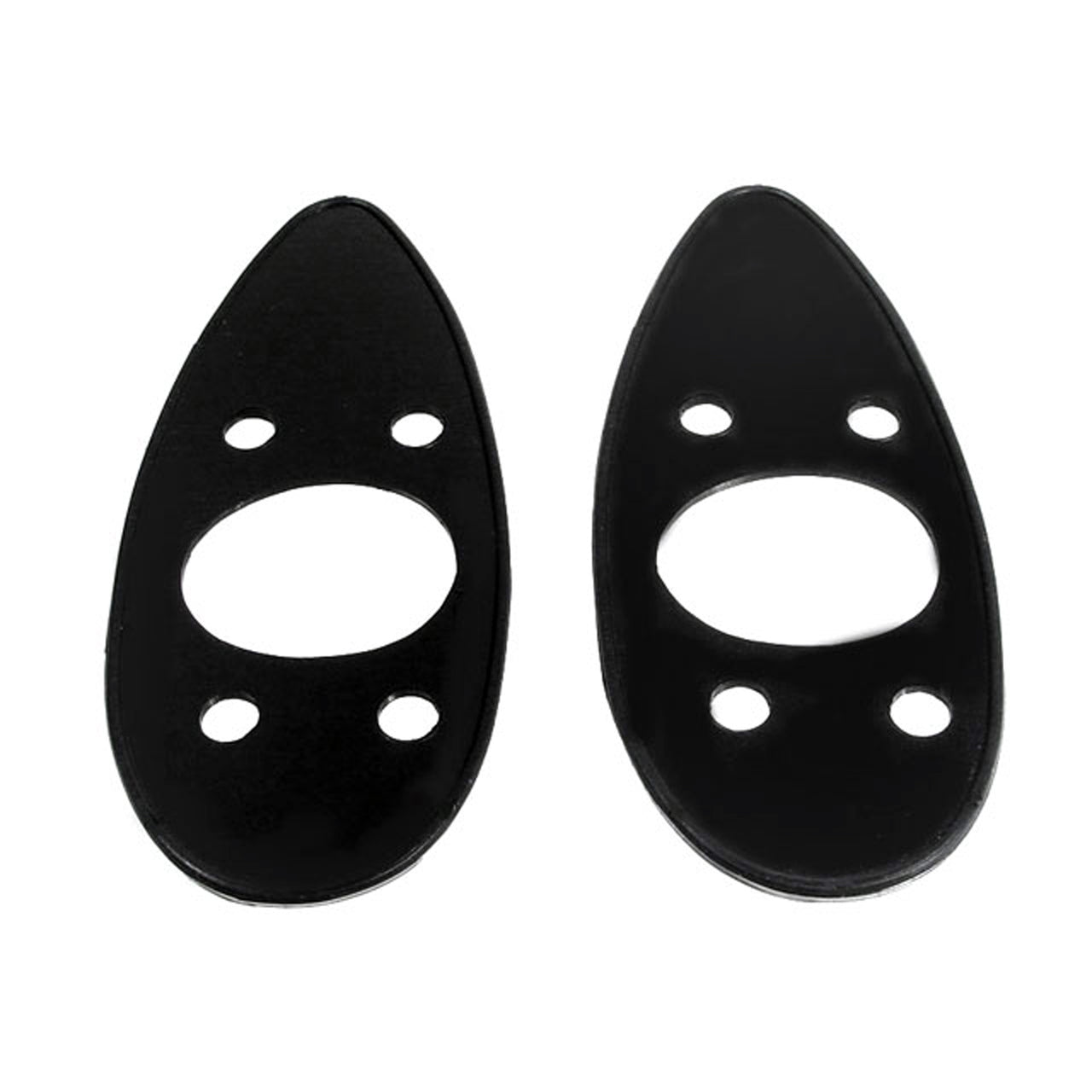 Mp 942 Headlight Pads 2-5/8" Wide X 6-1/2" Long Pair Plymouth Deluxe Pe Model 1934, Standard Pf Model 1934, Standard Pg Model 1934