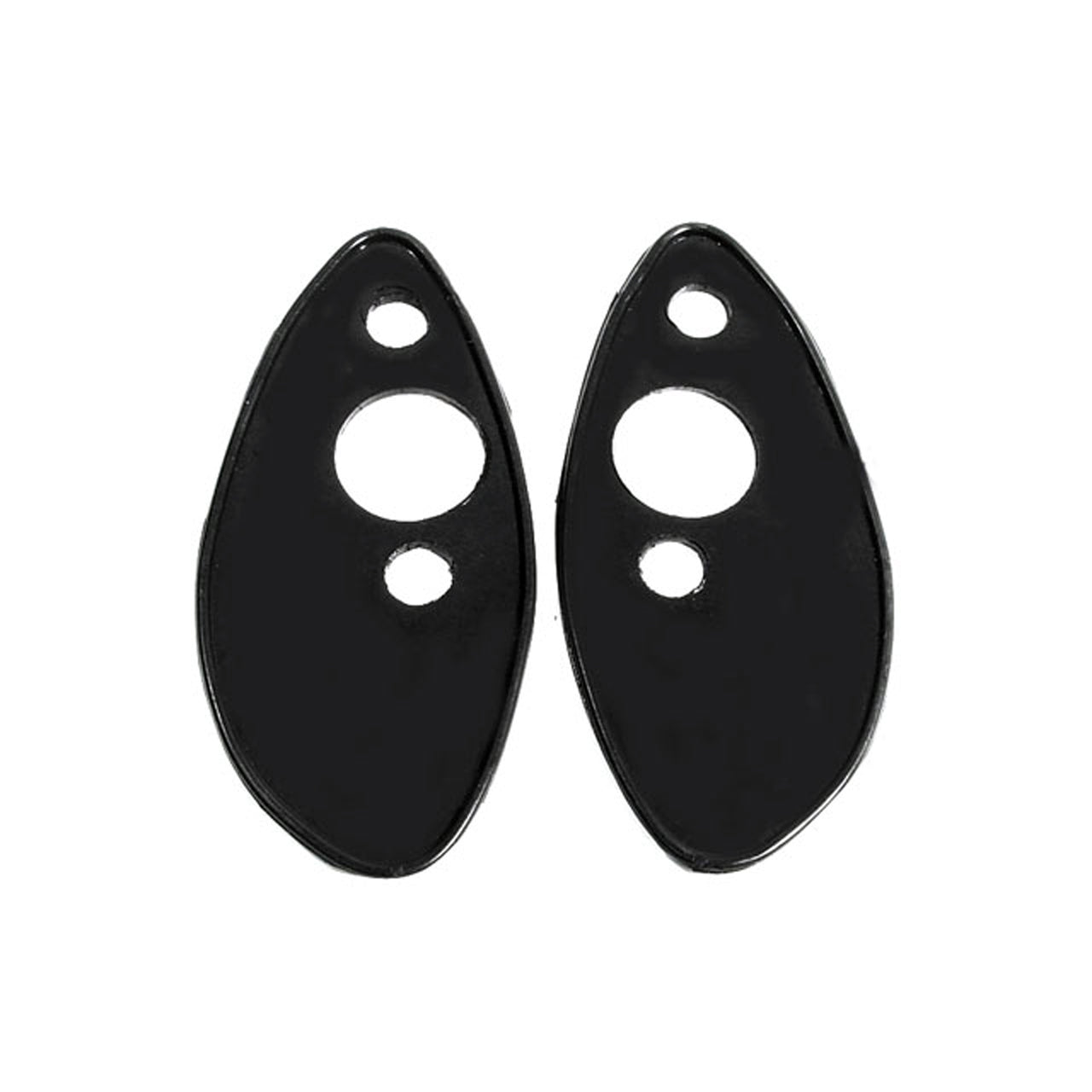 Mp 943 Tail-Light Pads 2-1/8" Wide X 4-3/8" Long Pair Plymouth Business 1937-1938, Deluxe 1937-1938