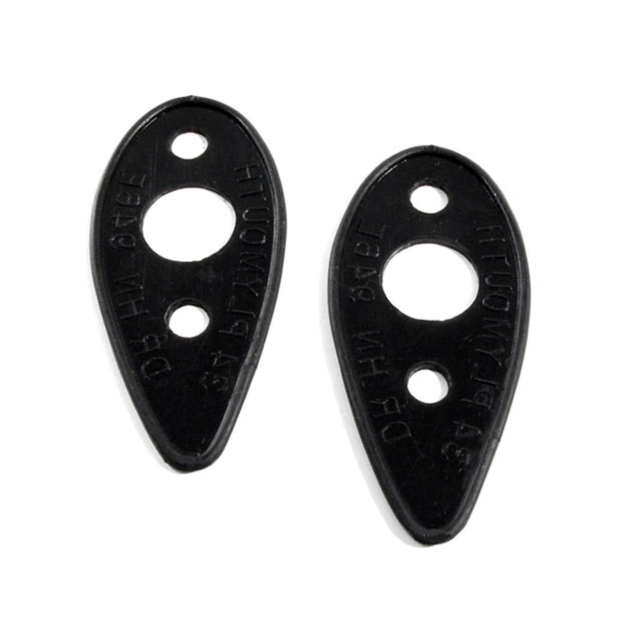Mp 946-E Door Handle Pads 1-5/8" Wide X 3-1/2" Long Pair Plymouth Deluxe Pe Model 1934, Standard Pf Model 1934, Standard Pg Model 1934