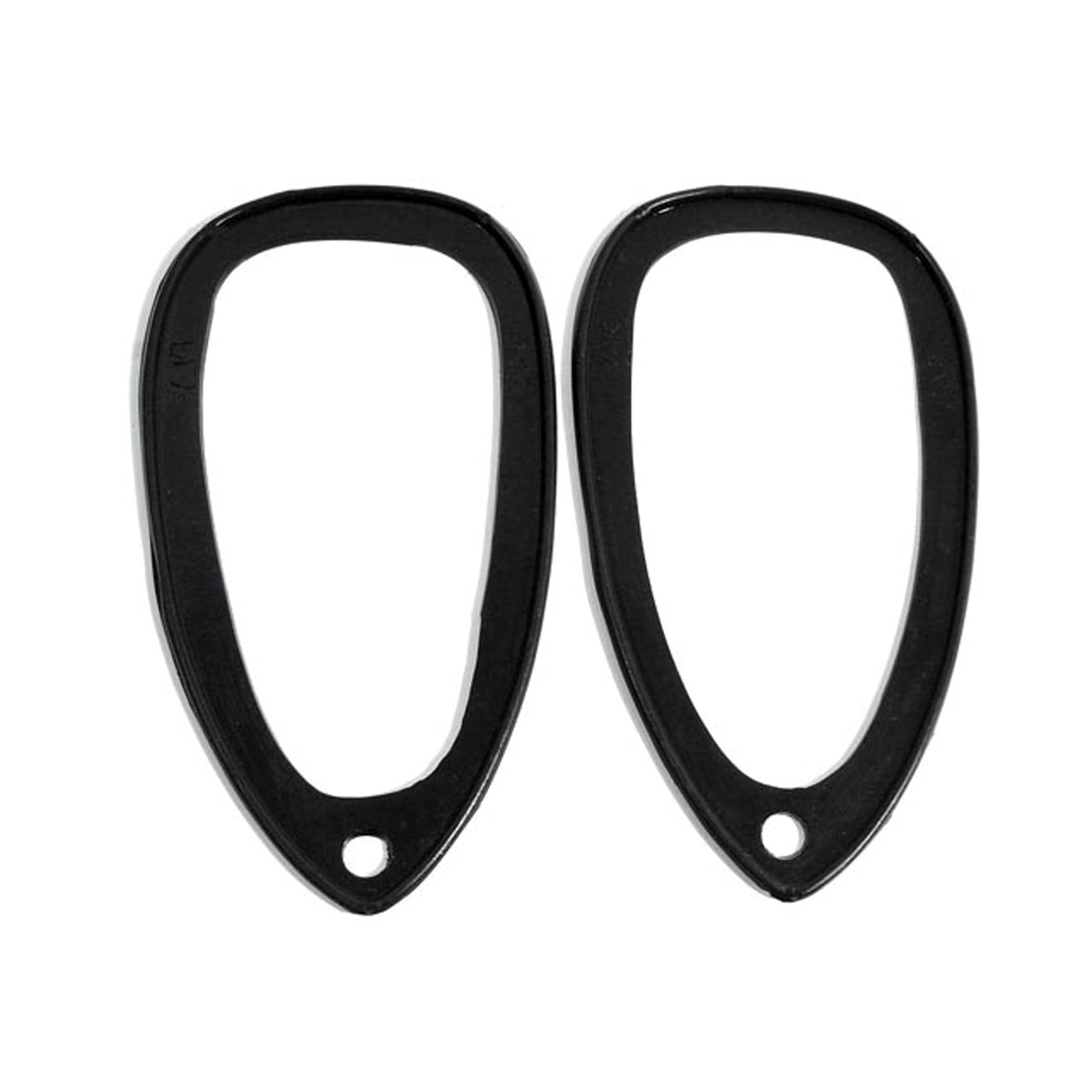 Mp 948 Tail-Light Pads 3-1/4" Wide X 6" Long Pair Plymouth Deluxe 1939, P7 Roadking 1939, Pt81 1939