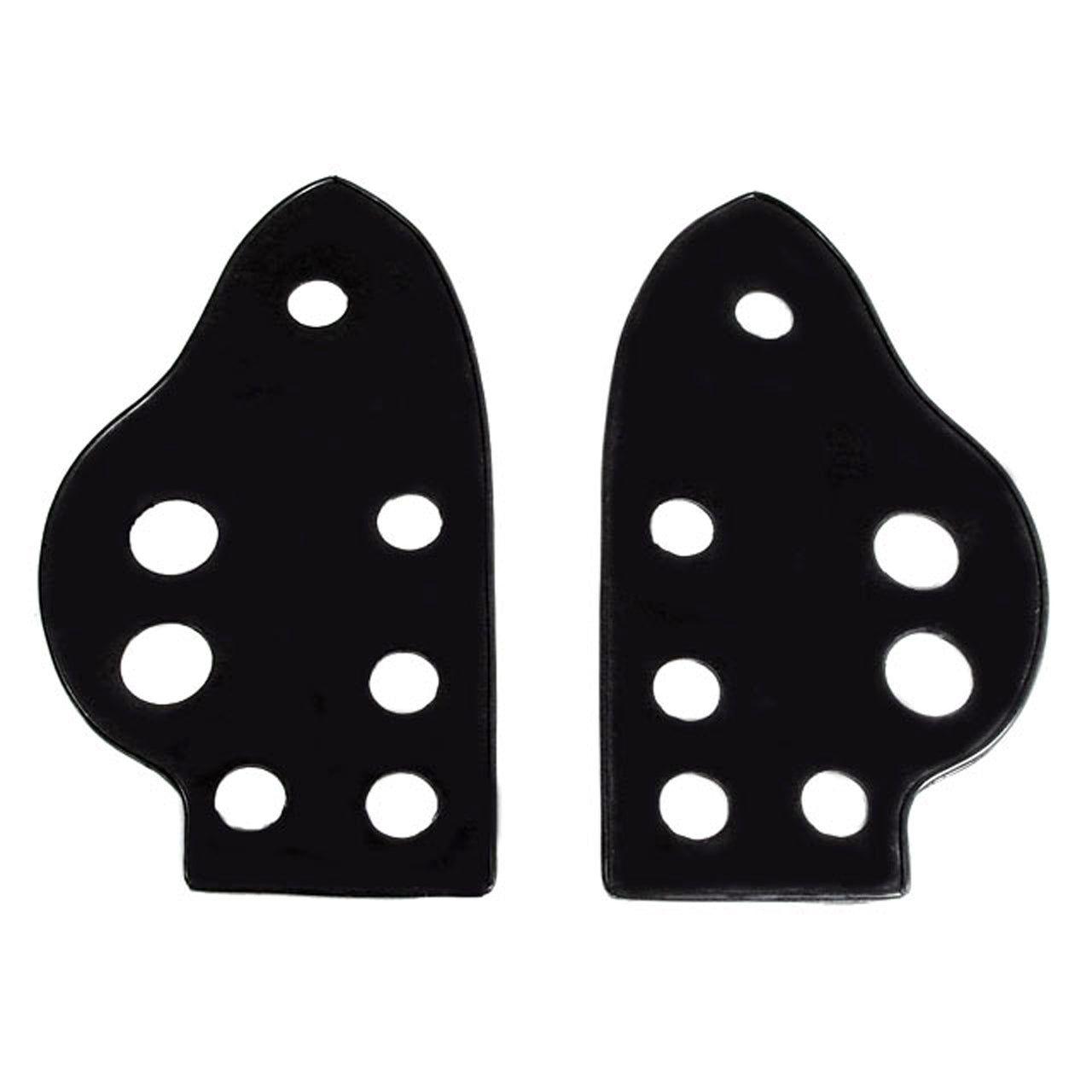 Mp 958-B Headlight Cowl Pads 5-3/8" Wide X 9-7/8" Long Pair R&L Plymouth Business 1938, Deluxe 1938, Pt-57 1938