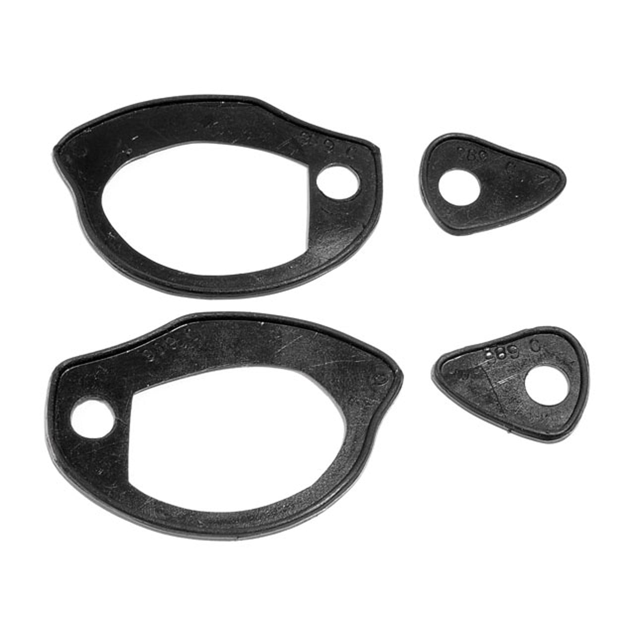 Mp 989-C Door Handle Pads 2-5/8" Long & 1-1/4" Long Set R&L Chevrolet Chevelle 1964-1965