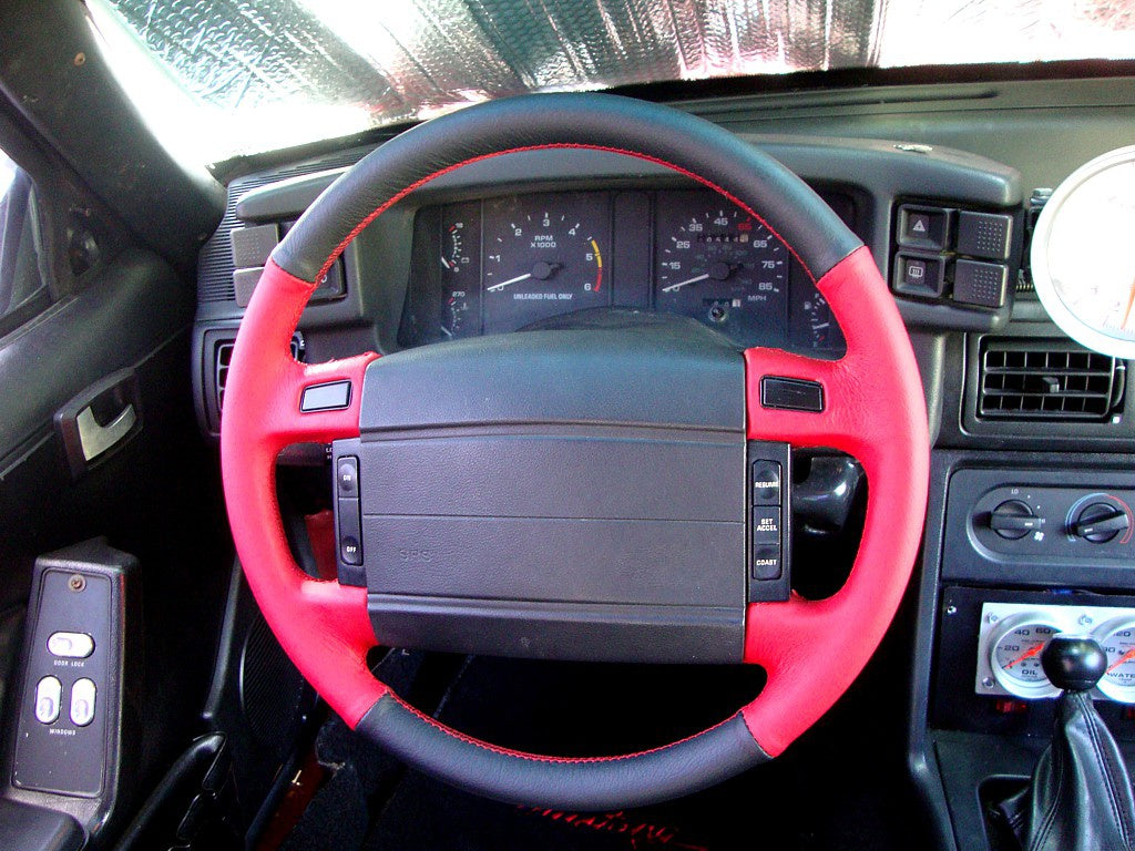 1992-96 Ford Bronco steering wheel cover - 4-spoke