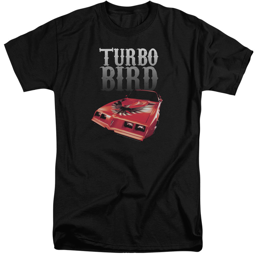Pontiac Turbo Bird-Adult Tall Fit Short Sleeve-Black