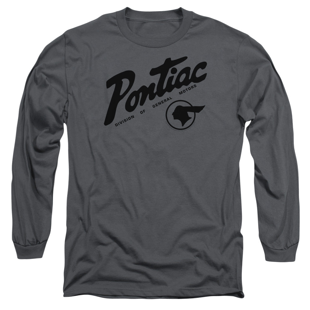 Pontiac Division Adult Long Sleeve - Charcoal