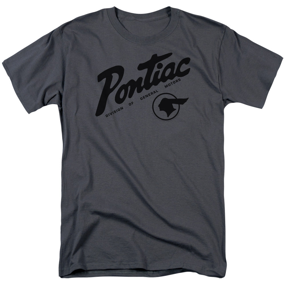 Pontiac Division Adult Regular Fit Short Sleeve - Charcoal