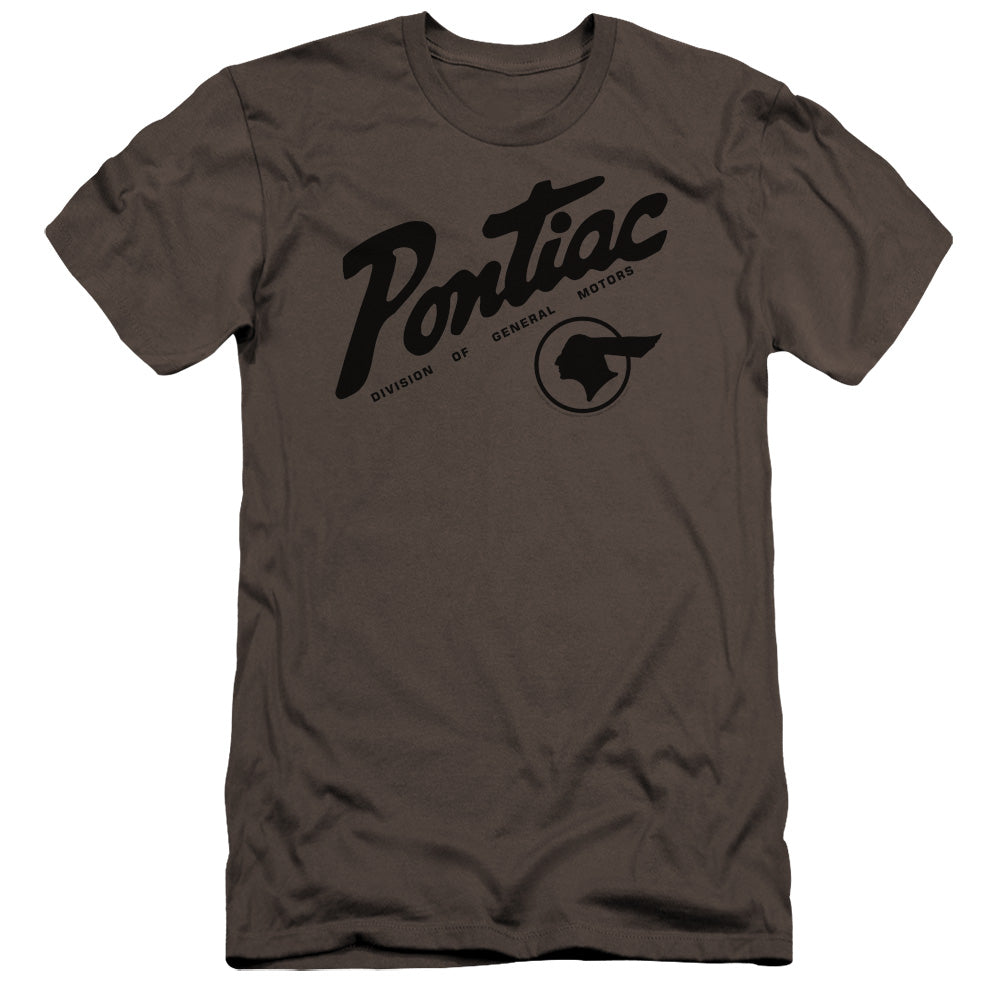 Pontiac/Division-Premium Canvas Adult Slim Fit 30/1-Charcoal