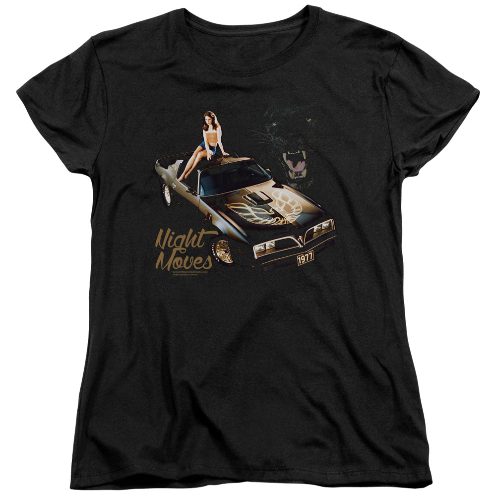 Pontiac Night Moves-Women'S Short Sleeve-Black